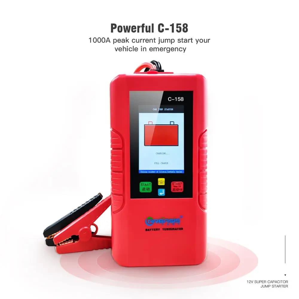Avviatore di emergenza originale JDiag 12V SUPER CAPACITORE senza batteria Nessun momento limitato Utilizza avviamento di emergenza di nuova generazione