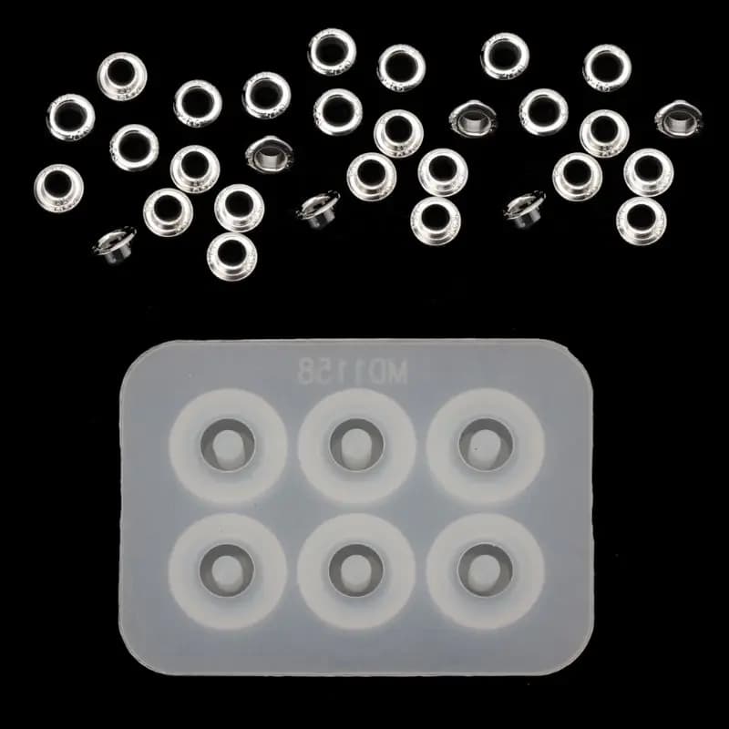 Un pacchetto S925 perline tappo Kit stampo in Silicone add-a-bead braccialetto perline gioielli fai da te