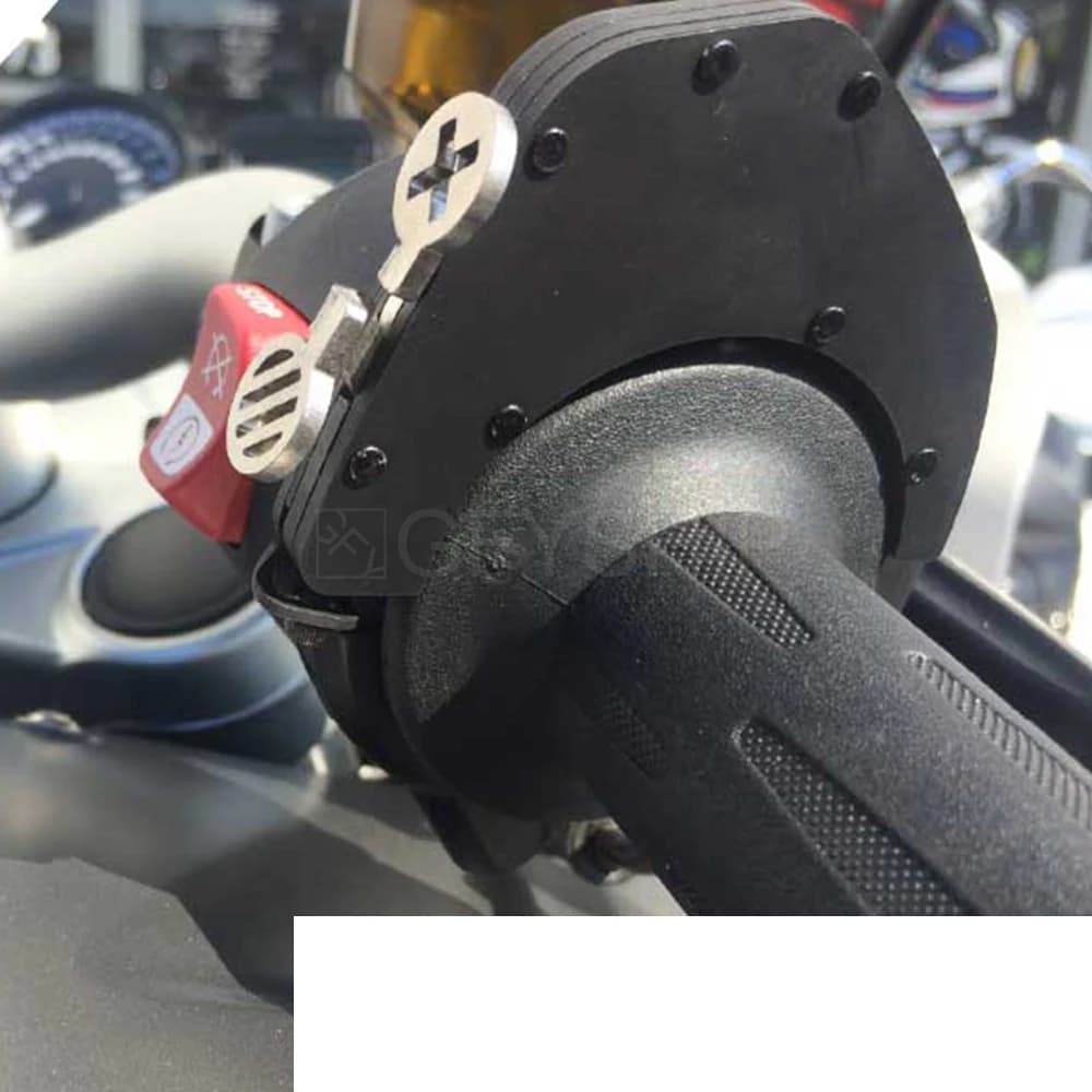 Blocco acceleratore manubrio con cruise control per moto Triumph Tiger 800 / XC / XCx / XCA / XR / YEARS
