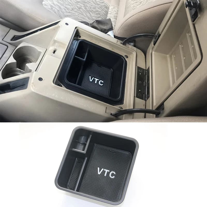 Bracciolo centrale Console Vassoio Organizer Box Di Stoccaggio Per Nissan Patrol Armada Y61 VTC Accessori