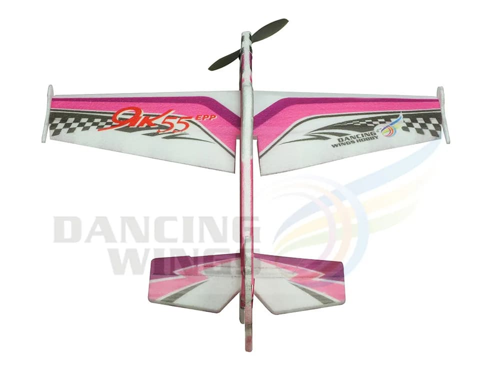 DW Hobby Foam EPP Airplane YAK55 Foam Plane 3D Flying Aerobatic Model Aircraft Wingspan 800mm RC Aeroplane Trainer E17