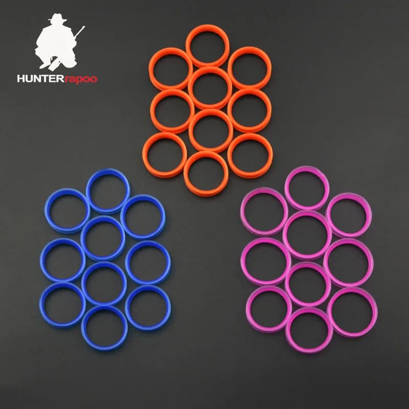 Pet Scissors Finger Rings Insert Hair Shears Styling Scissors Accessories Plastic Rubber Ring Soft PVC Color Rings