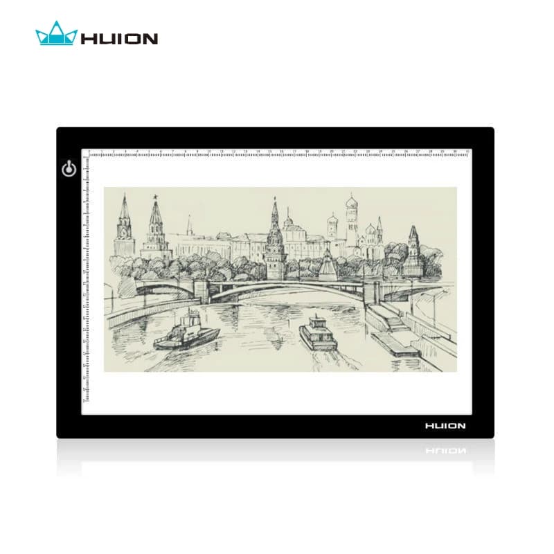 Huion L4S 17.7 "LED Pad scatole luminose Ultra sottili schede di tracciamento a LED animazione professionale disegno strumenti di pittura del pannello di tracciamento