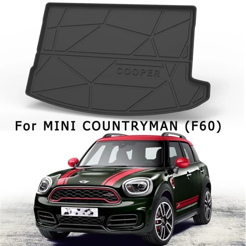 Per BMW MINI Countryman F60 F56 One Auto Cargo Liner per Auto tappetini per bagagliaio antiscivolo per tutte le stagioni vassoio per bagagliaio accessori interni