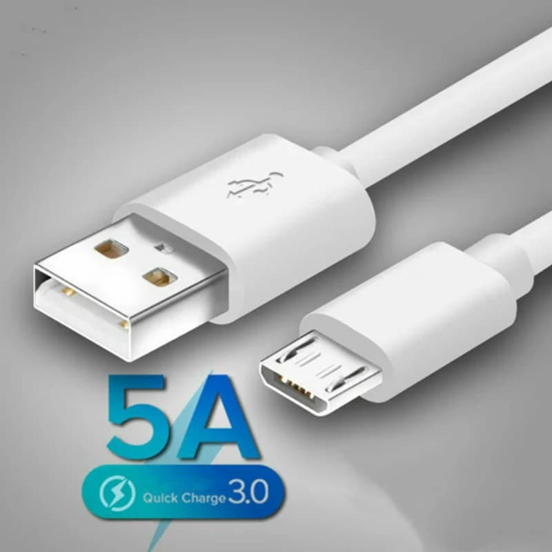 Cavo Micro USB originale ricarica rapida per Redmi 7 7A nota 5 cavo USB Microusb per telefono cellulare per cavo Micro USB Samsung S6 S7