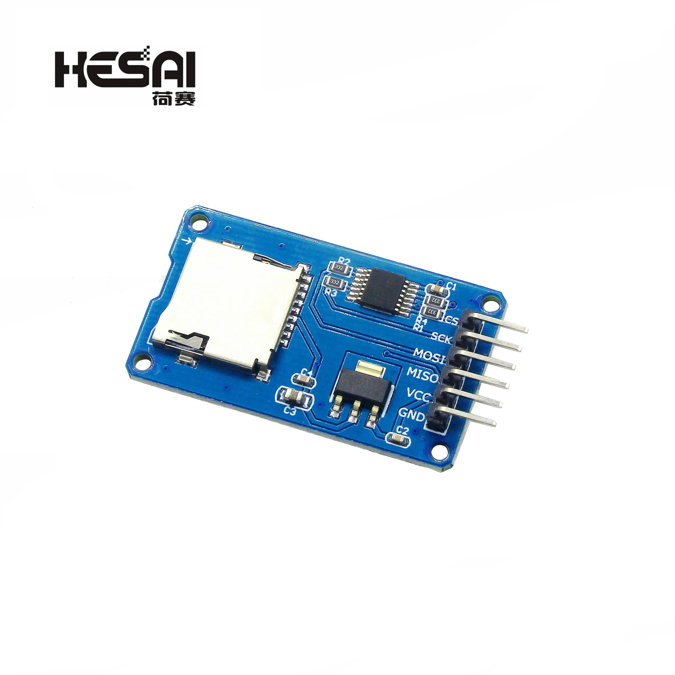 Elettronica intelligente Micro SD Mini scheda di archiviazione Lettore di schede TF Modulo scudo di memoria SPI per kit fai da te Arduino