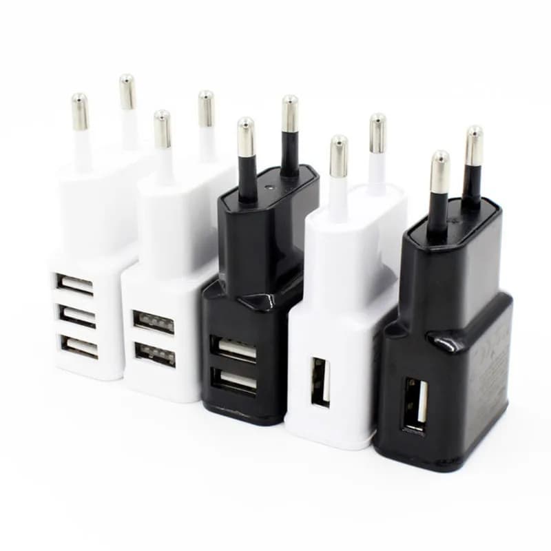 5 V Volt Universal Power Adapter USB Charger 5 V 1A2A Converter Power Adapter AC to DC220 V to 5 V Charger for Phone