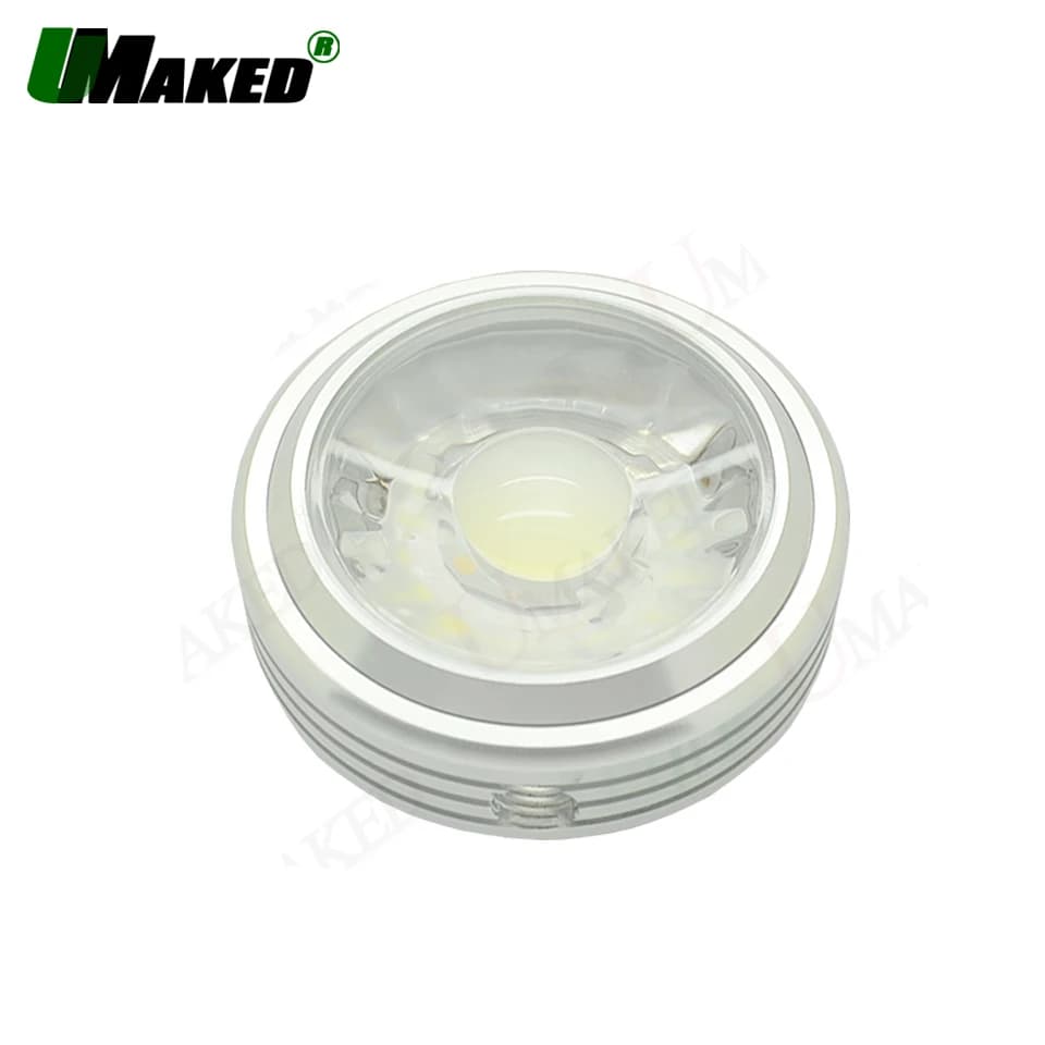 2pcs 3W 5W 7W LED COB Alumimun Lamp Head Kit light Spotlight/LED Bulb main house+heat sink PCB+Len+COB Chip+Driver