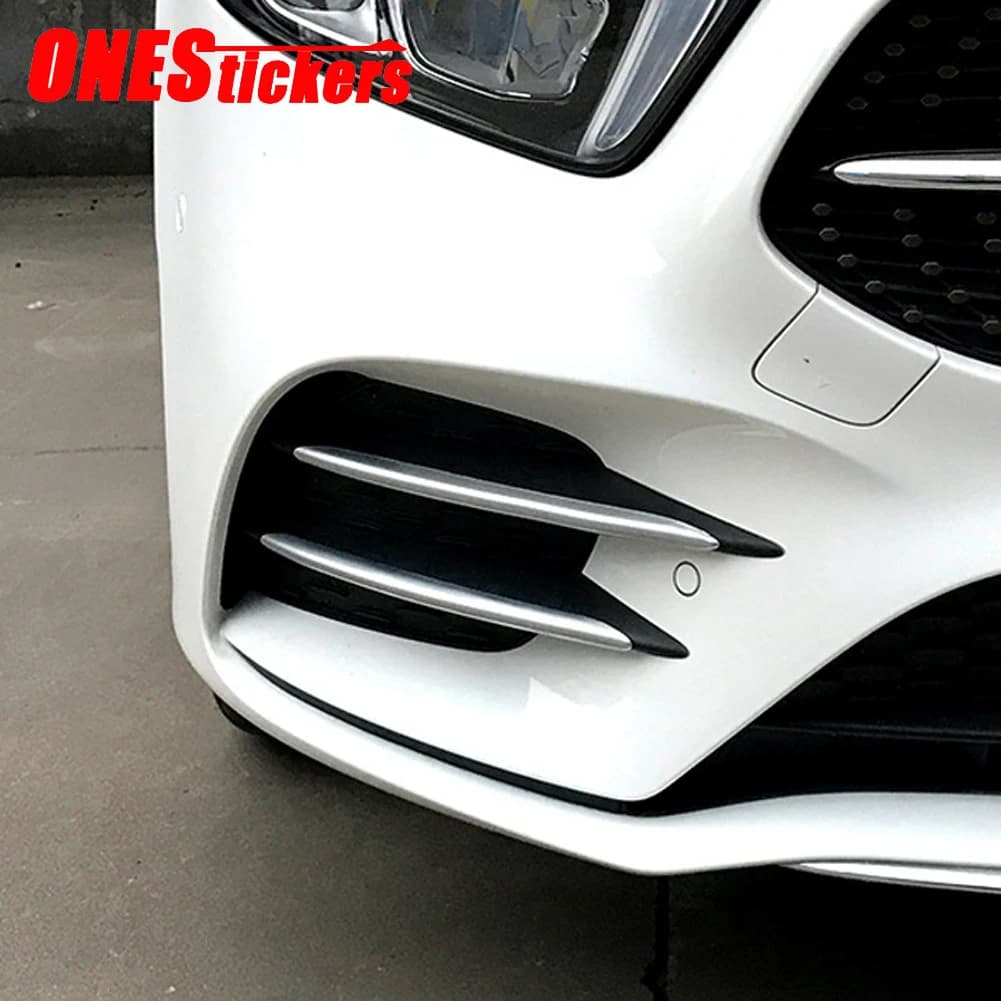 Per Mercedes Benz Classe A W177 A180 A200 A220 A250 2019-2021 + Accessori Auto Anteriore Fendinebbia Luci Trim Copertura Decorazione Strisce