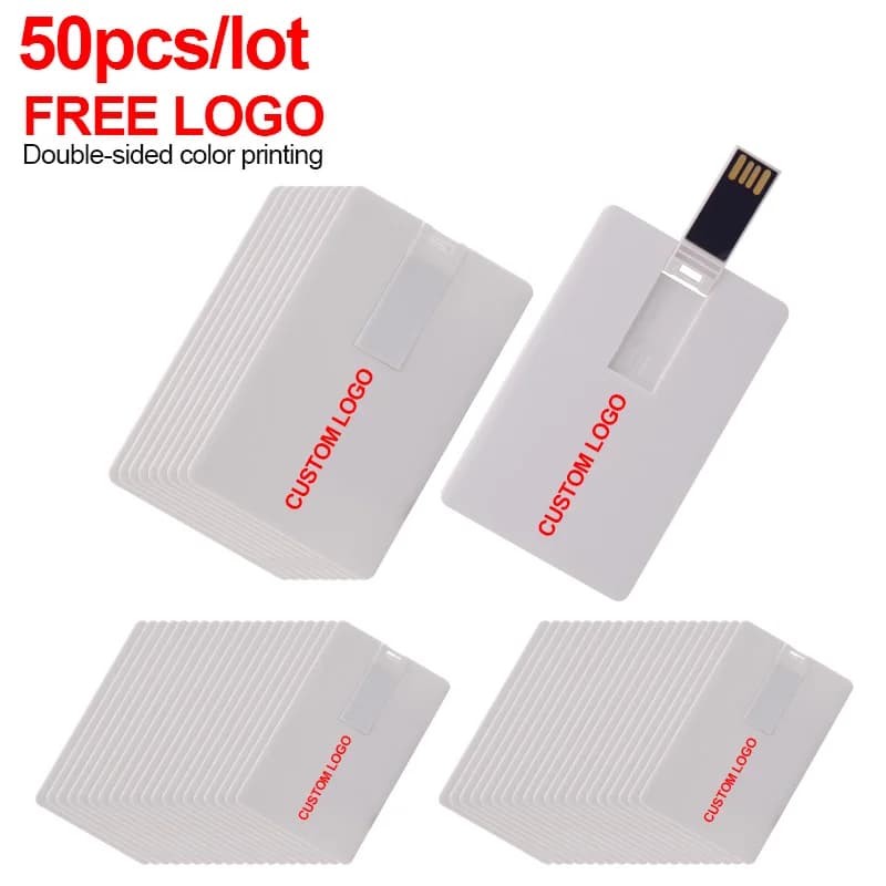 50 pz/lotto carta di credito usb flash personlize carta di credito pen drive 8gb 16gb USB 2.0 flash drive da sposa fotografia regali usb bastone