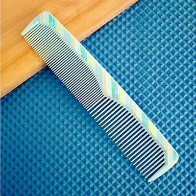 2 pieces straight hair comb soft plastic two colors candy woman hair smooth sweet smoothing fold not easy to break