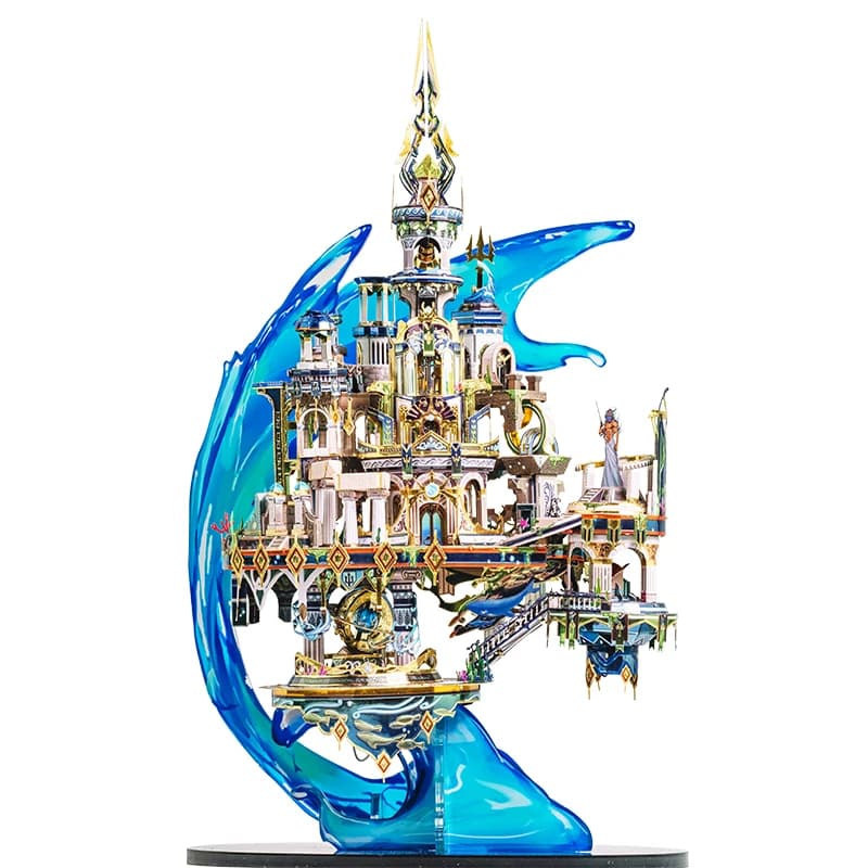 MU 3D Puzzle in metallo kit di modelli di costruzione tide DIY 3D Laser Cut assemblare Puzzle giocattoli decorazione del Desktop regalo per Audit bambini