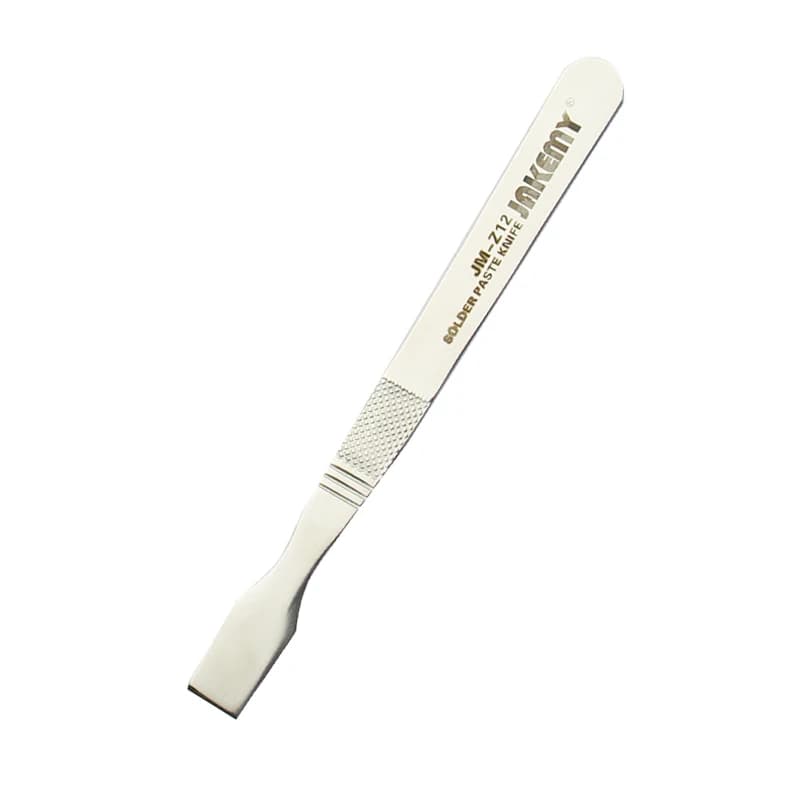 Professional stainless steel scraper for welding paste – Multifunctional PCB cleaning tool, component opening and electronics