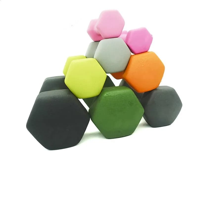 6KG/8KG for Fitness Exercises, Anti-slip, for Men and Women, Weight Lifting Equipment, Bodybuilding, Gym and Home