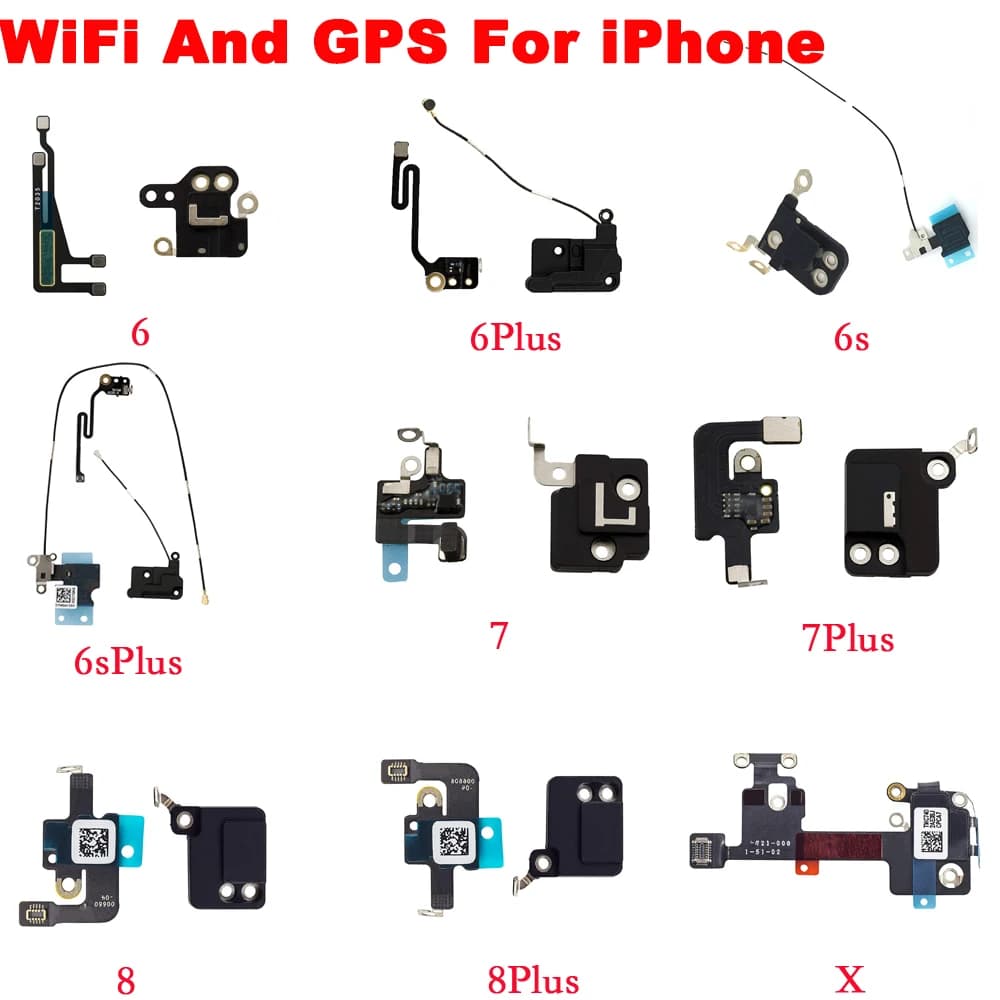 Cavo flessibile per segnale antenna WiFi + sostituzione copertura GPS per iPhone 6 6P 6s 6SP 7 7P 8 8 Plus X