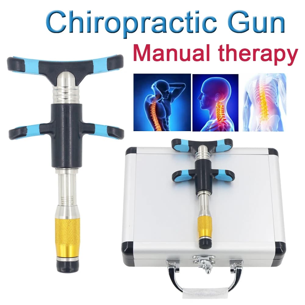 Manual chiropractic adjustment tools 300N Therapy Correction of the spine Shoulder Backache Relieve the gun for manual massage