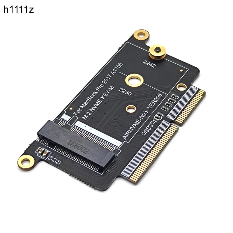 NUOVO A1708 SSD Adattatore NVMe PCI Express PCIE NGFF M2 SSD Adapter Carta di M.2 SSD per Apple Macbook Pro retina 13 "A1708 2016 2017