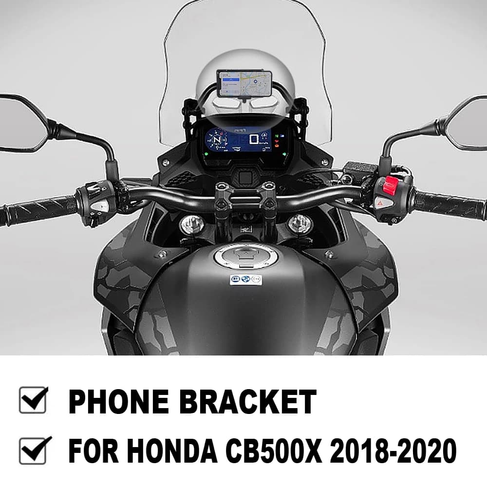 New for Honda CB500X CB500 X CB 500X 2018 2019 2020 bike GPS/SMART PHONE GPS navigation plate bracket suitable support