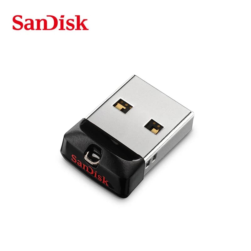 Chiavetta USB SanDisk super mini in metallo 64 GB 32 GB 16 GB chiavetta portatile da 128 GB Chiavetta di memoria Pendrive Disco flash di archiviazione