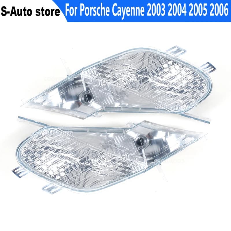Indicatore di direzione Per Porsche Cayenne 2003 2004 2005 2006 auto parafango anteriore produttore luce angolo laterale indicatore di direzione lampeggiante luce