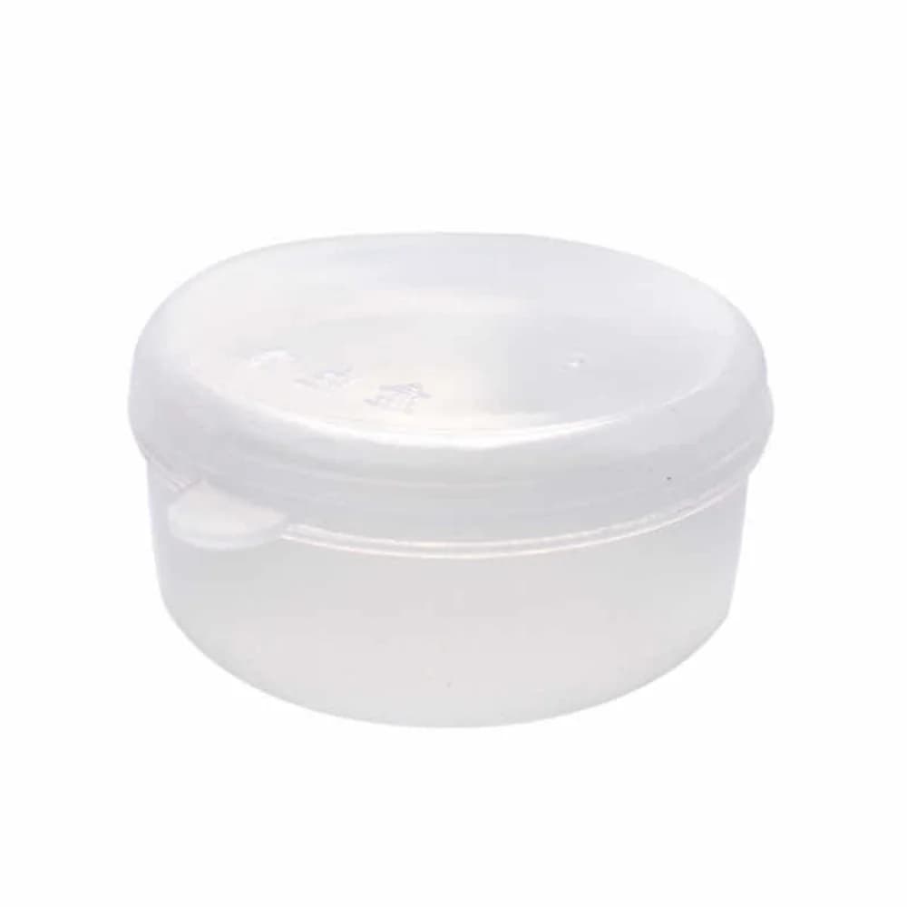 1-3pcs round box for worms red esca soft hook case transparent box container fishing equipment tools accessories
