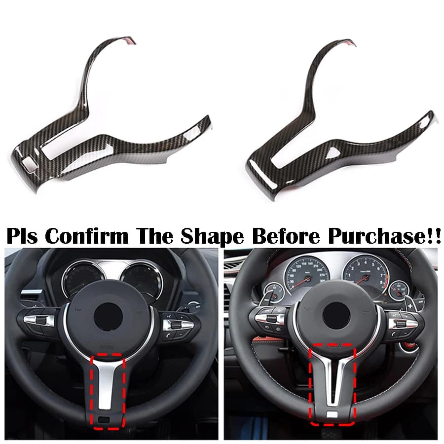 Reamocea Steering Wheel Trim Air Conditioning Vent Exit Trim Cover Frame Switching Panel For BMW Series 3 GT 2013- 2019