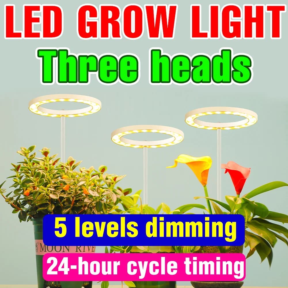 Full Spectrum Lamp Led Grow Light Phyto Lamp For Plants Bulb Growth Light Hydroponics Lighting USB Greenhouse Indoor Flower Seed