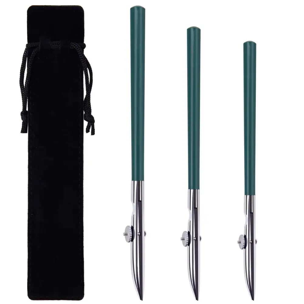3 dimensioni Art Ruling Pen Mascheratura Fluido Disegno a tratteggio Montaggio Artisti con custodia Strumento di pittura ad acquerello-(S / M / L)
