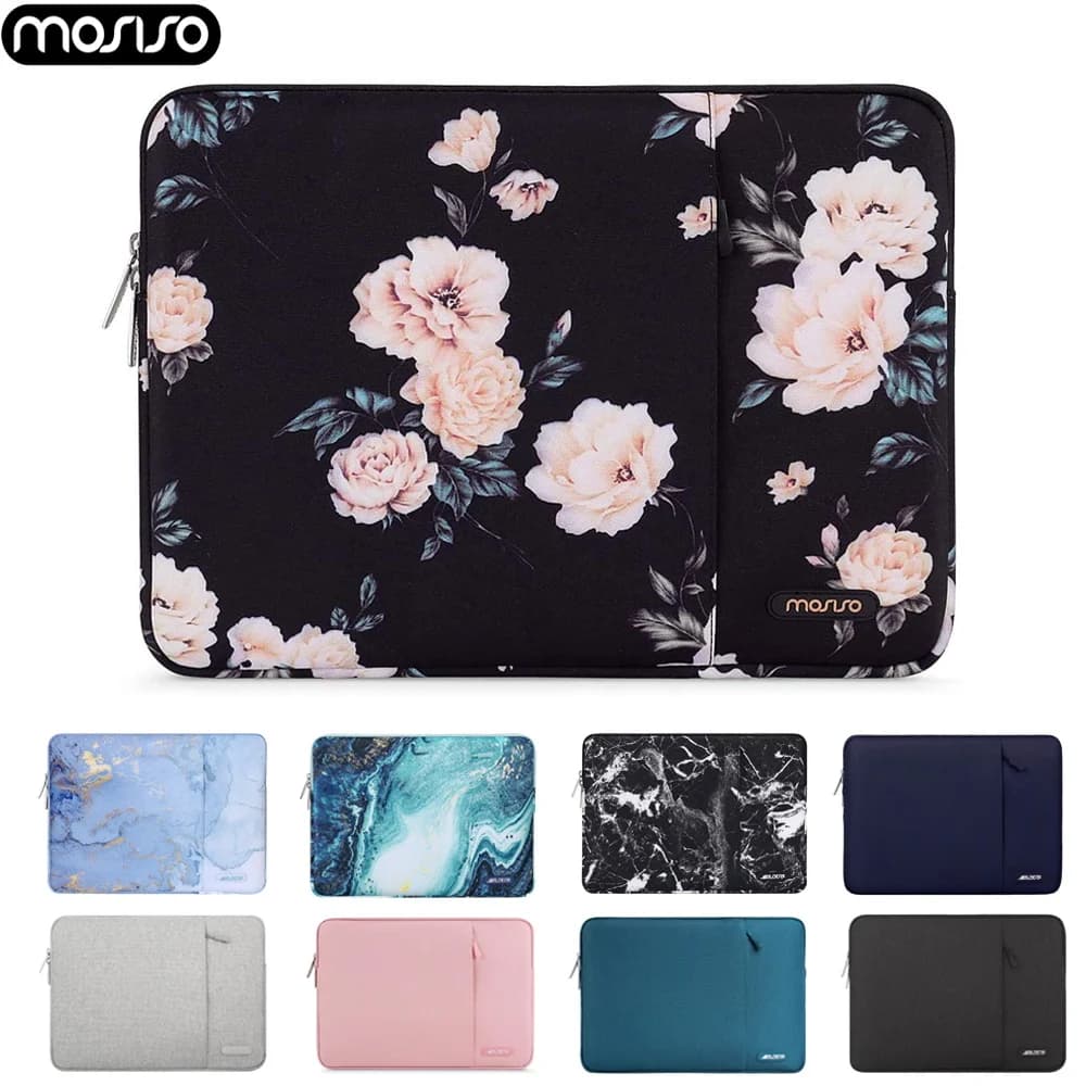 MOSISO Impermeabile Del Manicotto Del Computer Portatile 13.3 14 15 Notebook da 15.6 pollici Della Copertura del Sacchetto Per Macbook Pro Air HP Dell Acer ASUS lenovo Cassa Del Computer Portatile