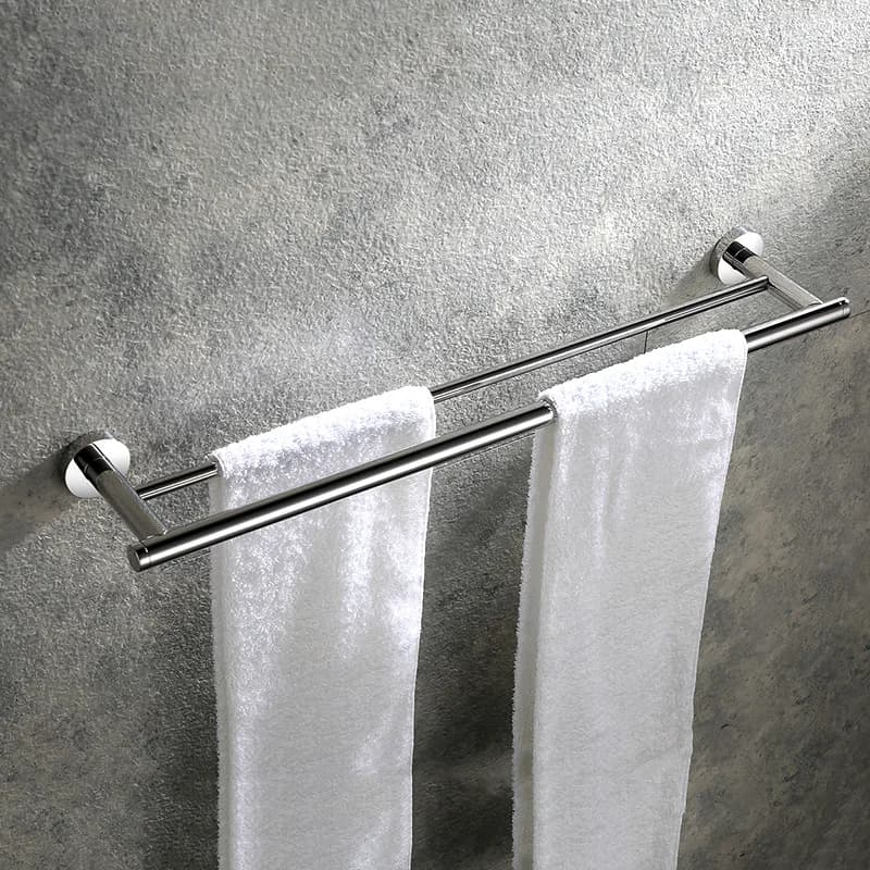 Portasciugamani da bagno in acciaio inossidabile portasciugamani a parete per bagno accessori Hardware per specchio lucidato Kit Hardware per bagno