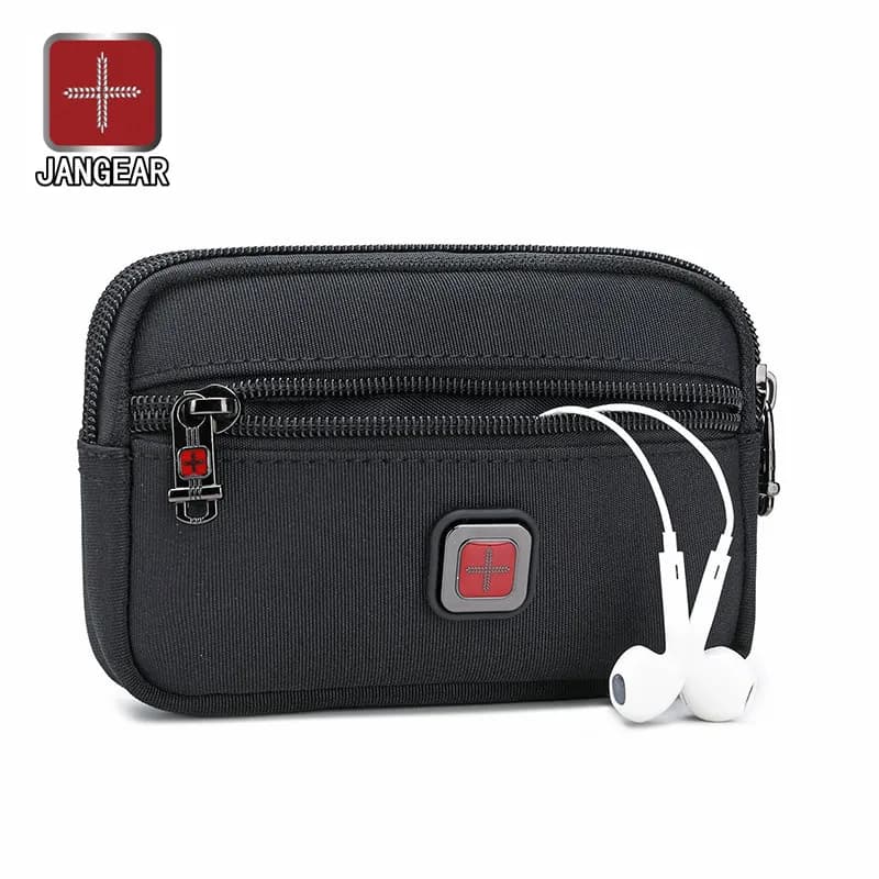 JANGEAR Crossbody Money Belt marsupio marsupio orizzontale marsupio grande marsupio marsupio per supporto telefono 4.7/6.5 pollici