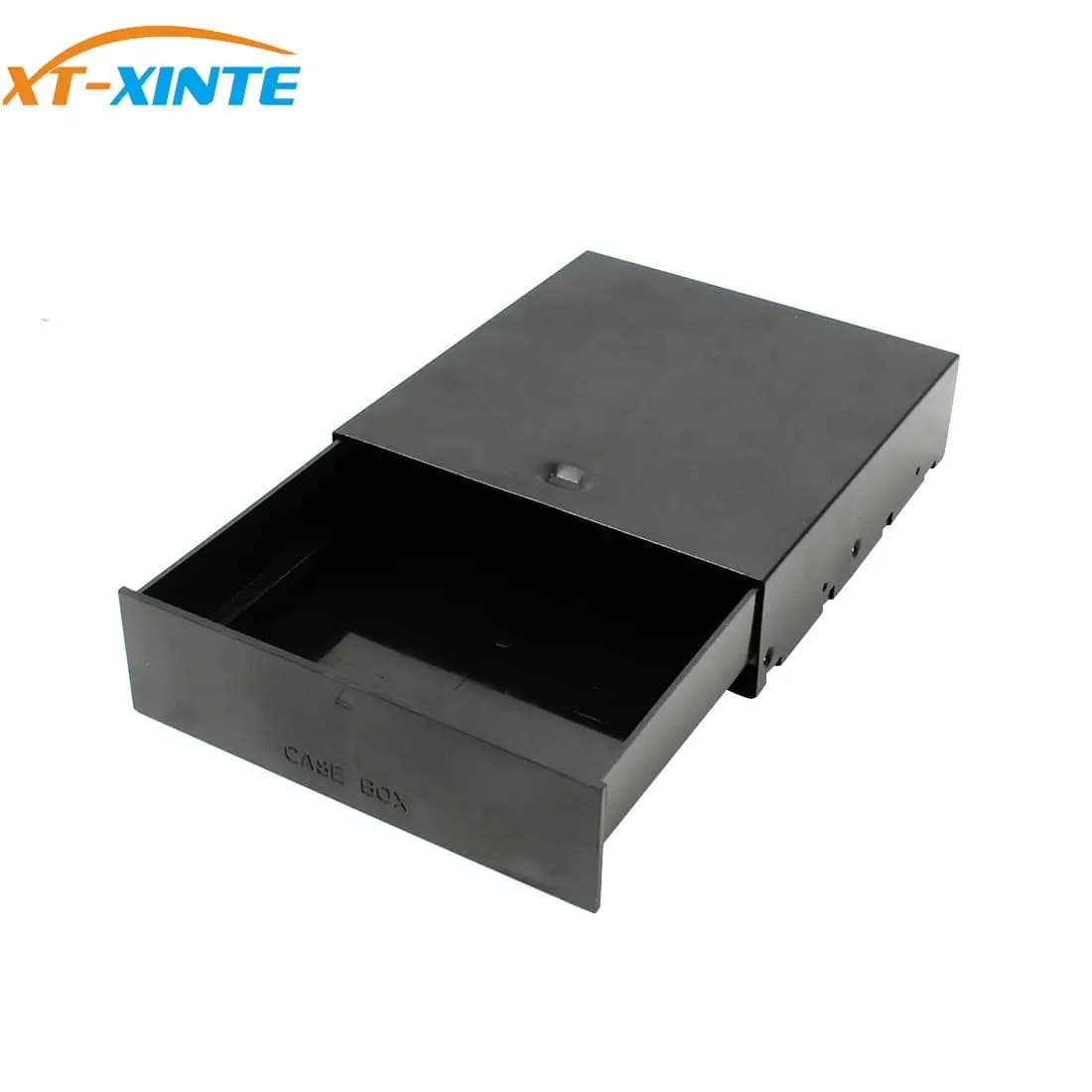 XT-XINTE Custodia esterna HDD da 5,25 pollici Custodia per disco rigido Mobile Cassetto vuoto Rack Box 165 * 145 * 41mm per computer desktop PC