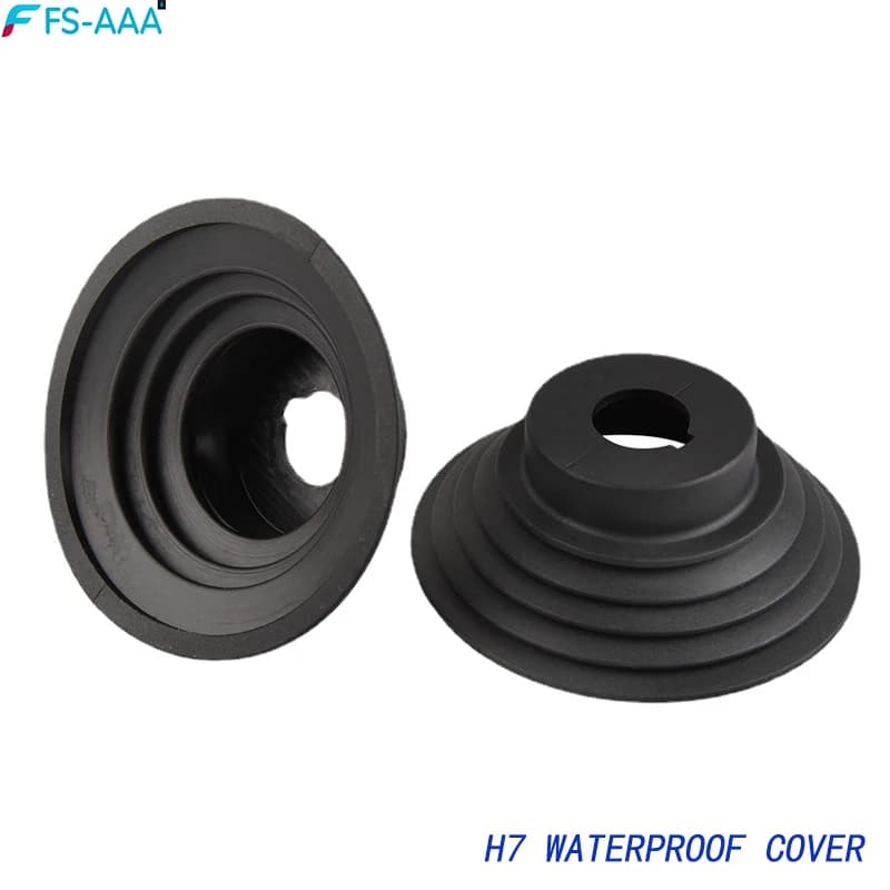 1 Pz H7 HA CONDOTTO Faro Auto Powder H7 H8 H9 H11 9005 9006 Rubber Waterproof Dust Sealing Headlight Cover for BWM For Toyota