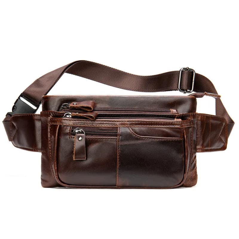 Marsupi da uomo Casual marsupio in vera pelle marsupio da uomo moda marsupio da uomo cintura per soldi marsupio cinture marsupio