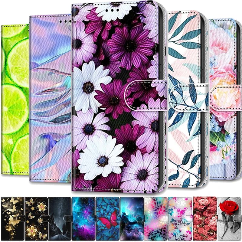 Custodia magnetica in pelle per Huawei P Smart PSmart Z 2019 Cover per telefono Portafoglio con vibrazione dipinta Funda Etui