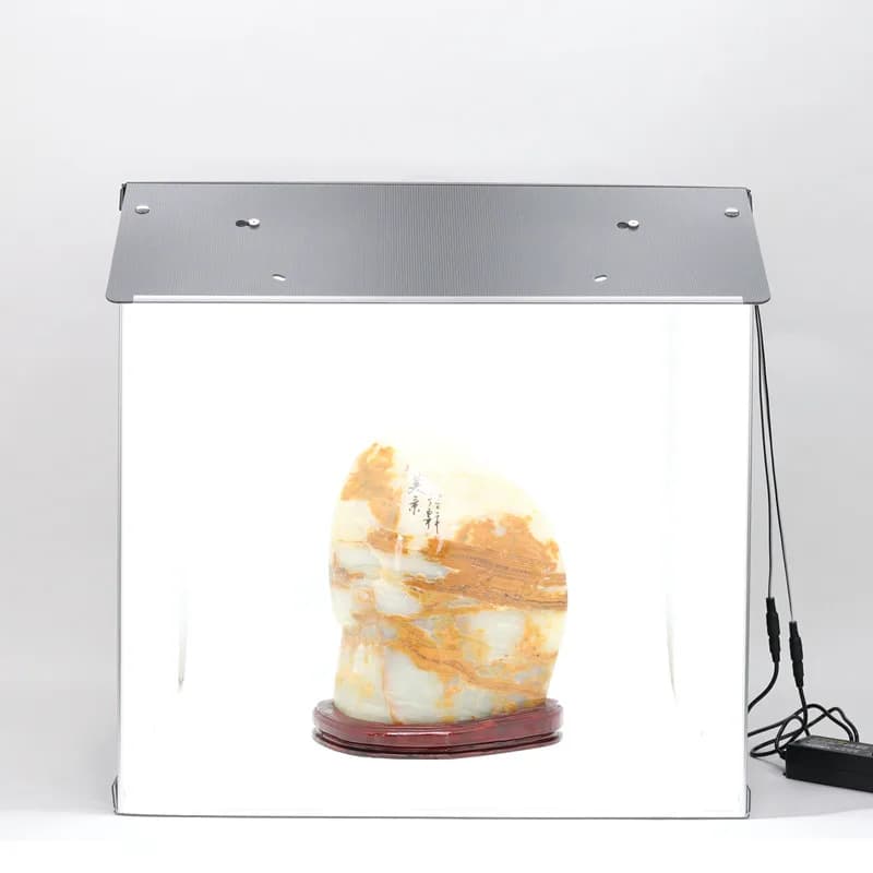 New SANOT 56cm Photo Studio Box Photography Portable Background Softbox 2 Panels HA CONDECT THE Light Photo Box Fold Photo Studio Soft Box
