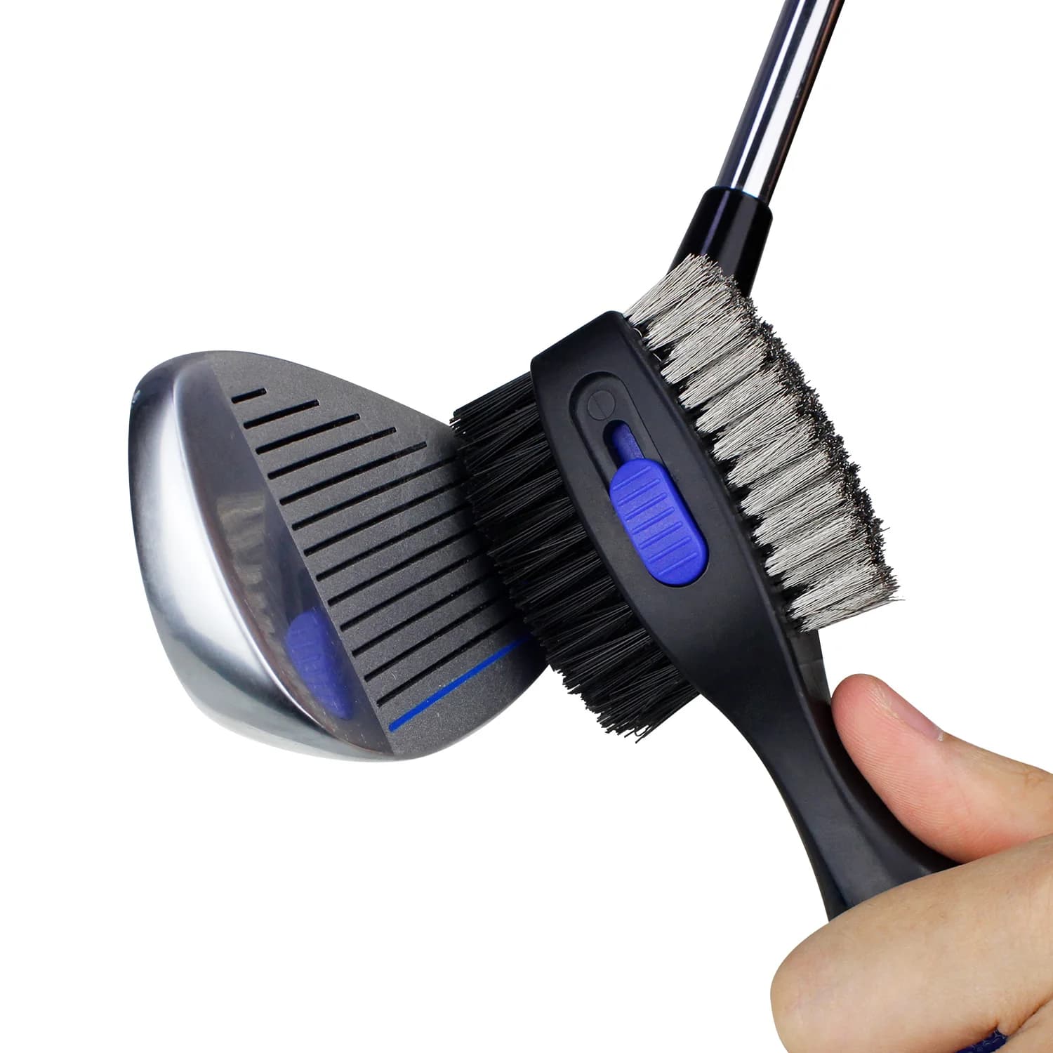 Detergente per spazzole per mazze da golf e detergente per scanalature Pulizia delle scarpe da golf con accessori magnetici