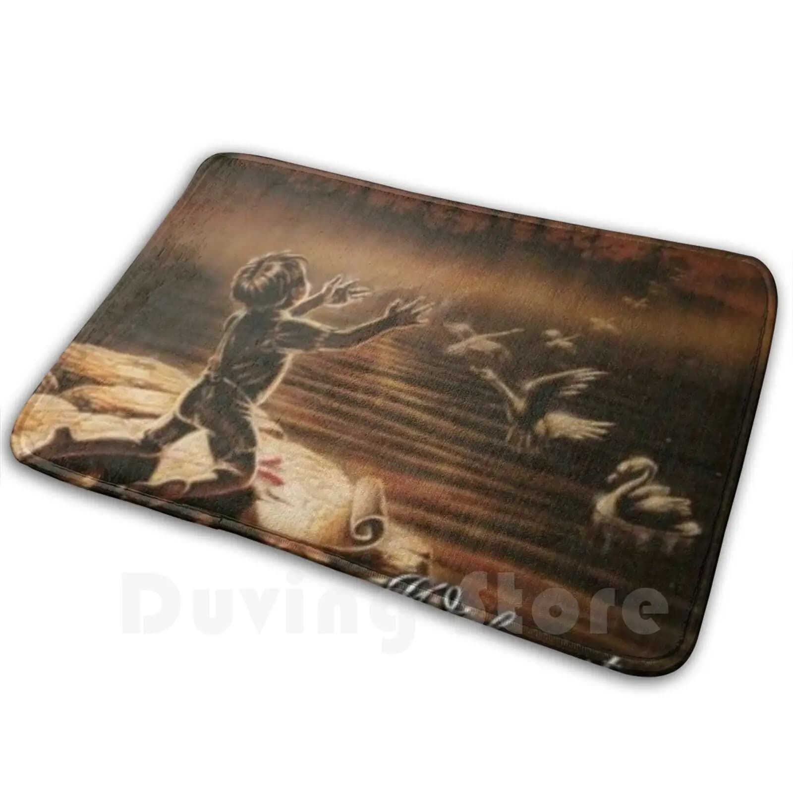 Wishmaster Tappeto Tappetino Tappeto Cuscino Fascia morbida Nightwish Musica Metallo Logo scuro Banda metallica Epica Underground Fantastico fantastico