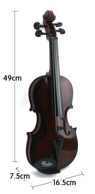 Gli strumenti giocattolo per la scuola materna possono giocare al violino Bambini unisex che imparano e esercizio Tipo educativo in plastica con disegno