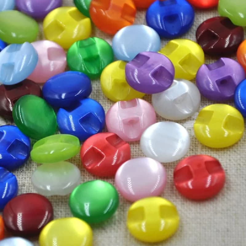 50pcs 12mm Mix Color resin Shirt Buttons Pearl Buttons Sewing Accessories DIY crafts PT82