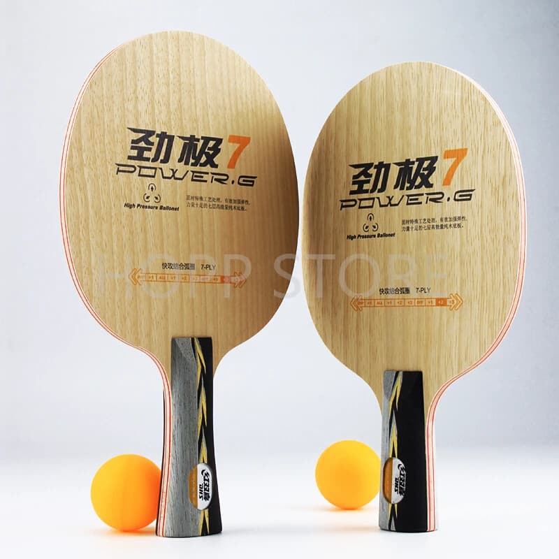 DHS POWER G7 PG7 Table tennis blade (without box) pure wood ply 7 for racket ping pong bat paddle