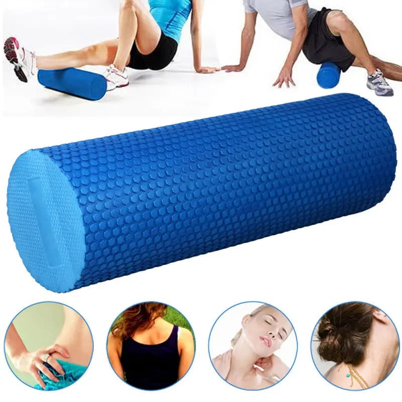 Pilates Foam Roller 60cm Point EVA Massage Roller Foam Roller Muscle Recovery Massage Treatment Deep Fabrics Crossfit