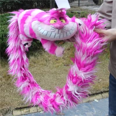 Originale Disney Alice nel paese delle meraviglie Cheshire Cat Large Soft peluche bambola regalo di natale giocattoli di peluche classici 50cm