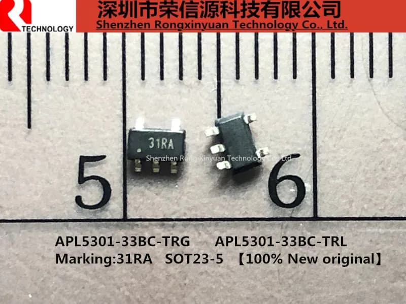 APL5301-33BC-TRL APL5301-33BC-TRG APL5301-33BC-TR APL5301-33BC Low IQ, Low Dropout 300mA Fixed Voltage Regulator new original