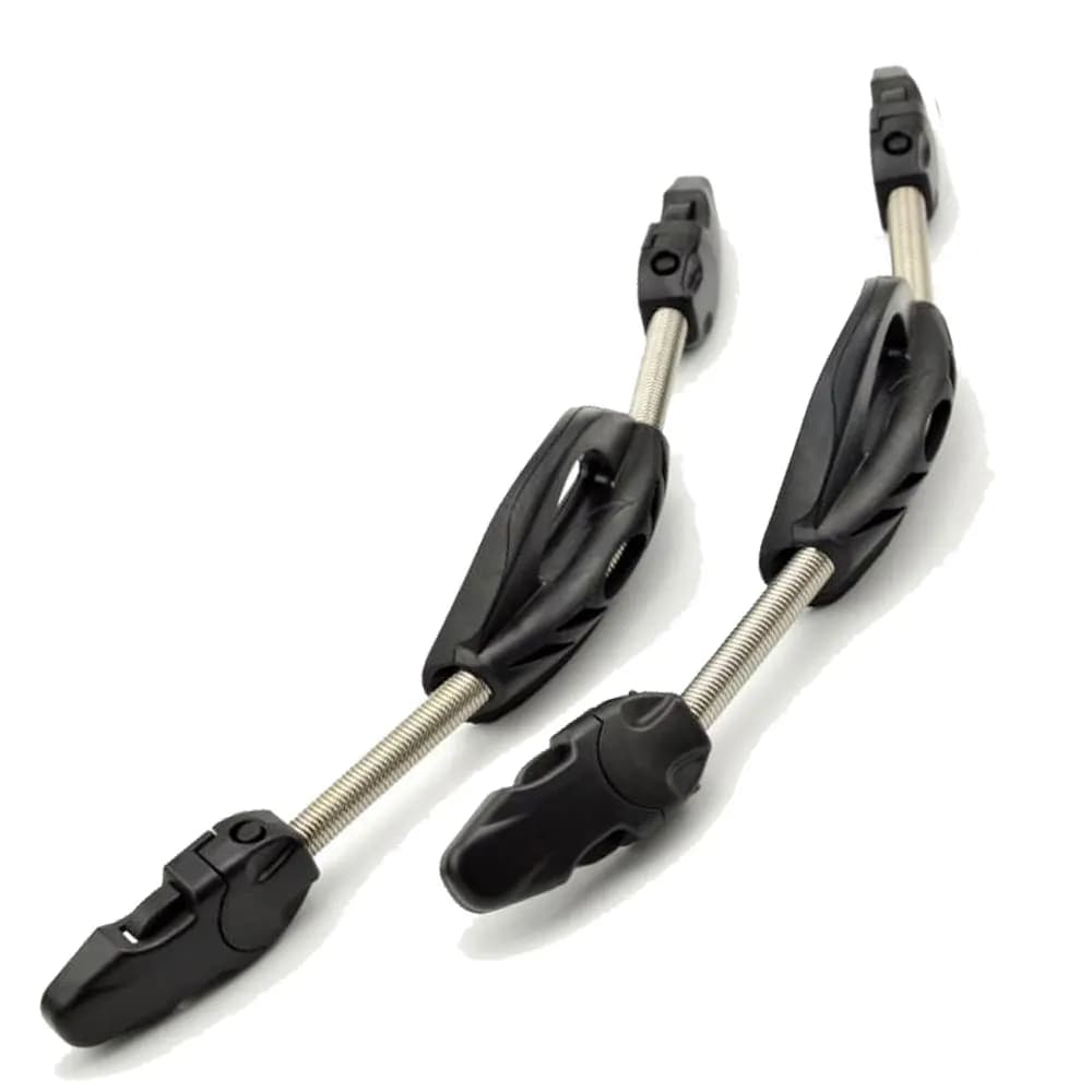 2-piece dive spring fin strap with quick release buckle