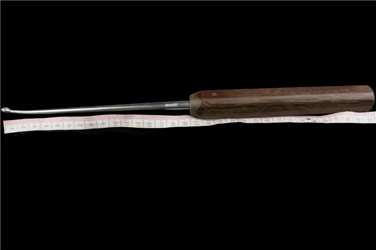 Curette per ossa dell'articolazione dell'anca del ginocchio Strumenti per ortopedia veterinaria lunghezza Strumenti per cucchiaio cucchiaio per fusione lombare raschietto per osso Curetta