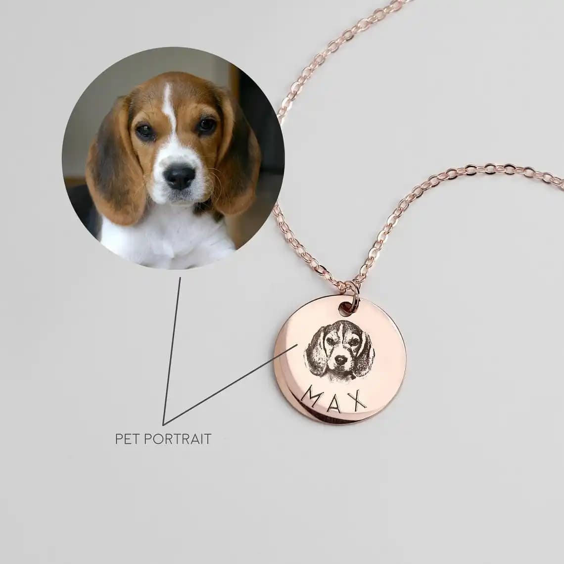 Personalizzato Pet foto iniziale data collana pendenti a disco incisi in acciaio inossidabile personalizzati per le donne regali di gioielli per il giorno commemorativo