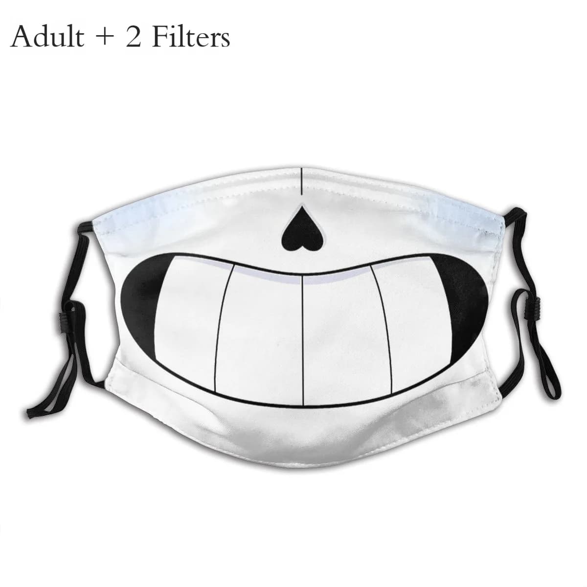 Sans Face Mask Unisex Dust Covers Undertale Frisk Toriel Story Recreation with Filters Respiratory Protection