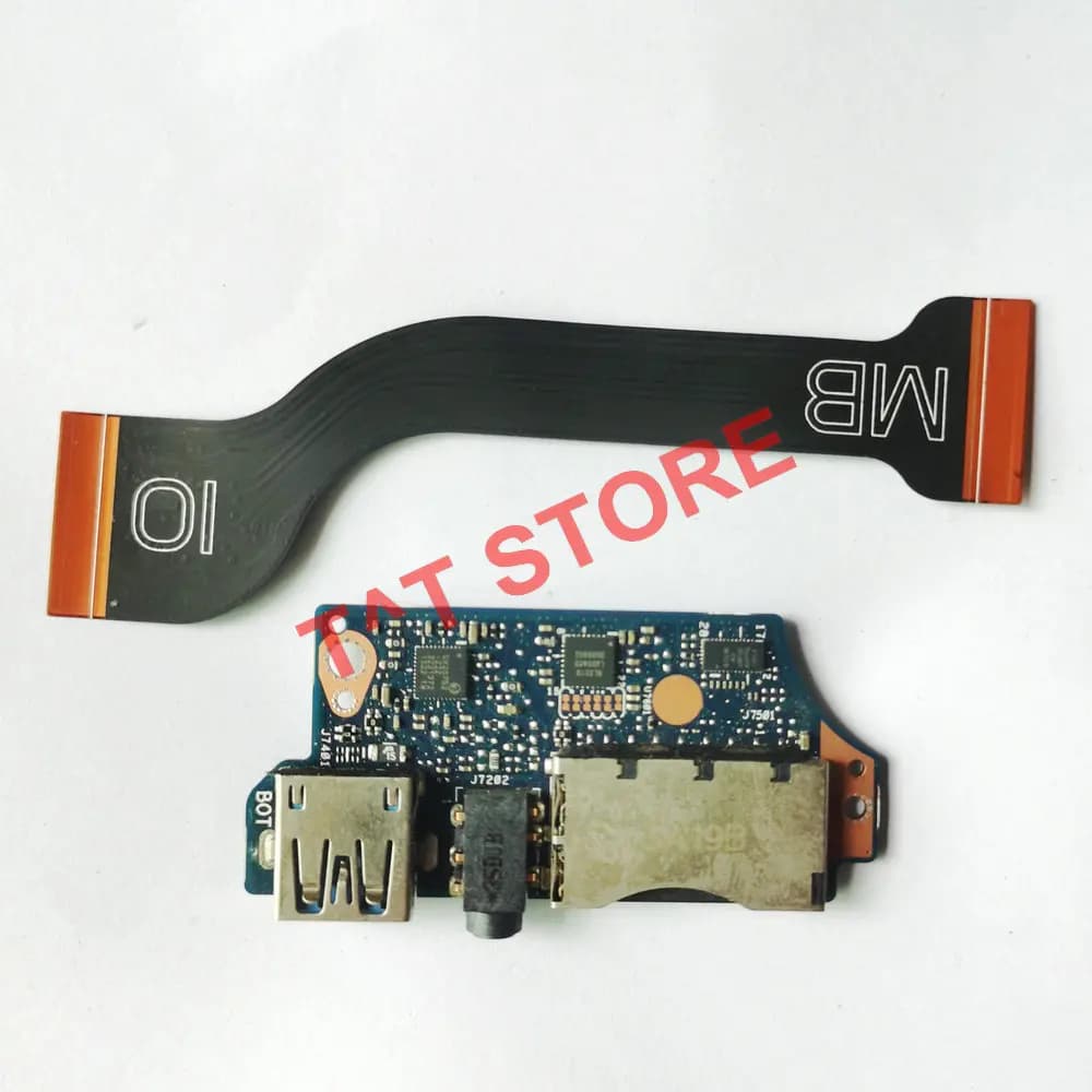 NUOVO Originale Per ASUS UX31LA Audio Jack Porta Usb Lettore di Schede SD Scheda di Prova Buona Spedizione Gratuita