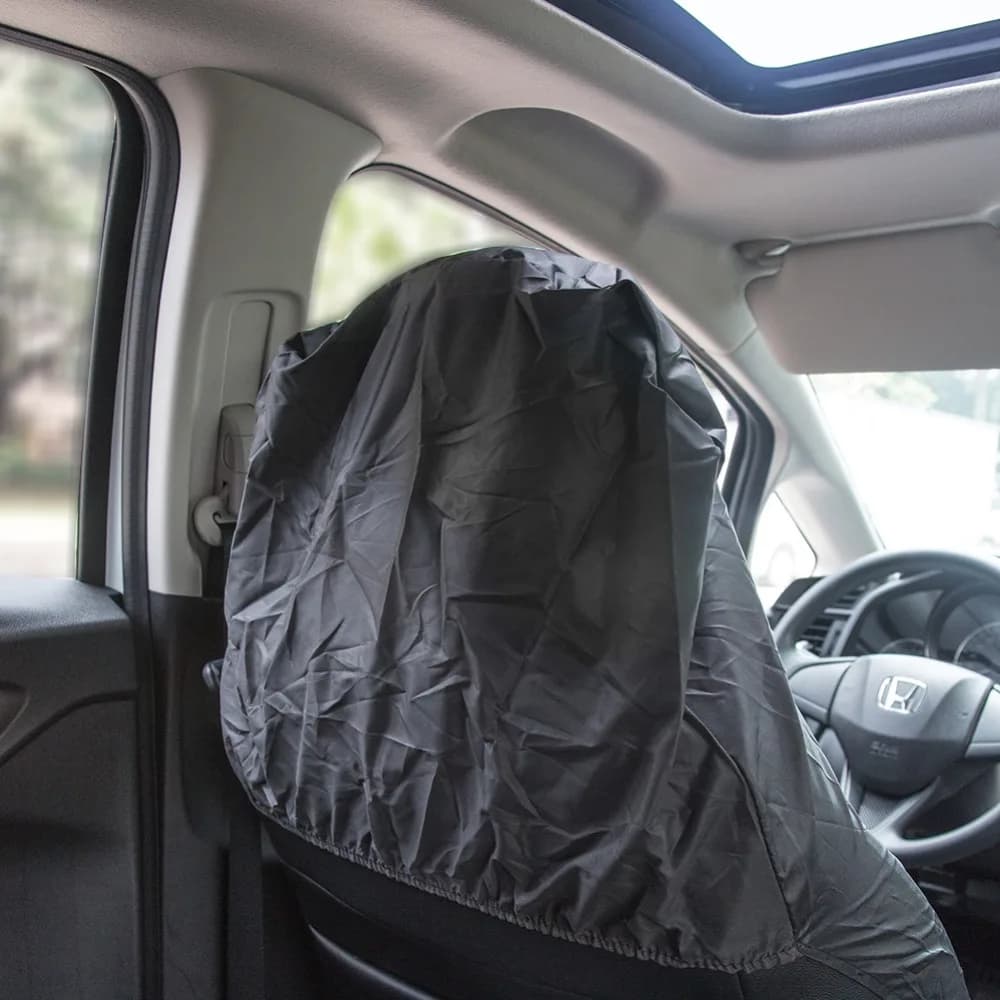 Universal Car Seat Covers Set, Front Seat Covers and Posters in Polyester for All Seasons